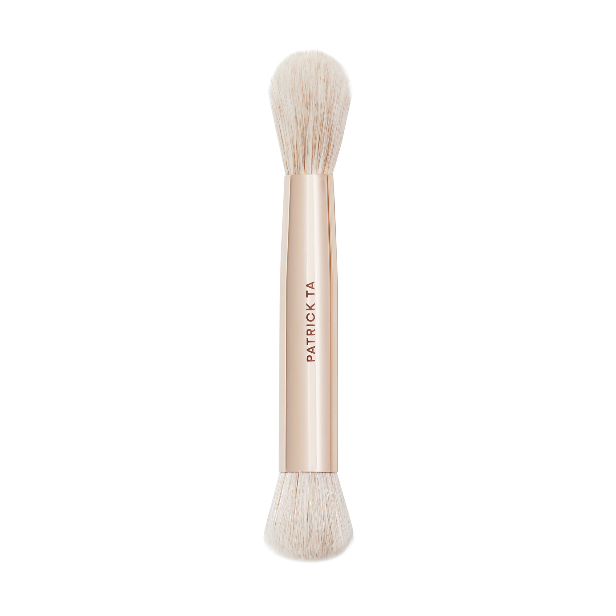 DUAL-ENDED COMPLEXION BRUSH (BROCHA PARA POLVO Y CREMA)